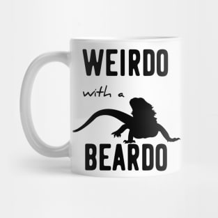 weirdo with a beardo Mug